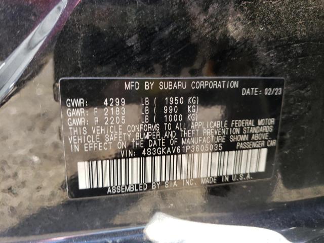 4S3GKAV61P3605035 Subaru Impreza Premium
