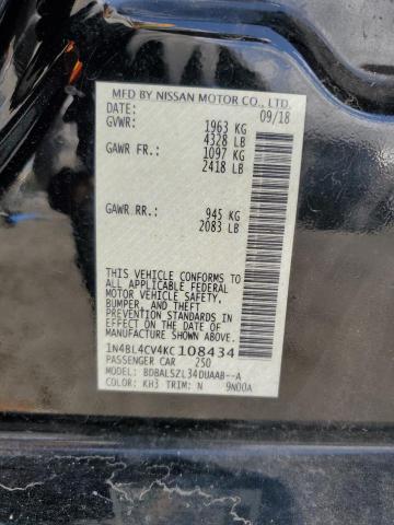 1N4BL4CV4KC108434 Nissan ALTIMA SR