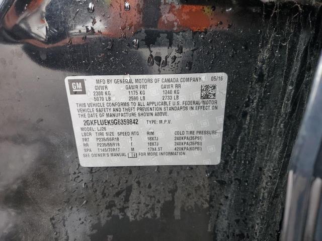 2GKFLUEK9G6359842 GMC Terrain Slt