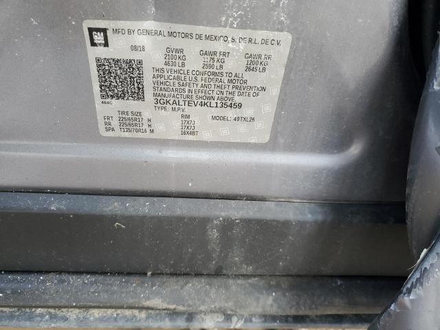 3GKALTEV4KL135459 GMC Terrain Sle