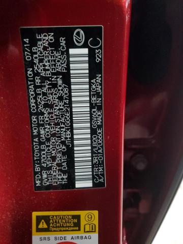 JTHBK1GG6E2147087 Lexus ES 350