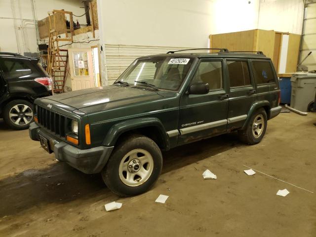 45129234 :رقم المزاد ، 1J4FF48S01L590457 vin ، 2001 Jeep Cherokee Sport مزاد بيع