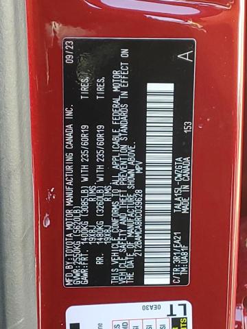 2T2BAMCA8RC039628 Lexus Rx 350 Base