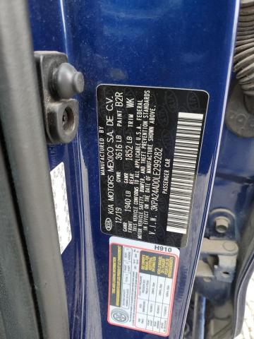 3KPA24AD0LE299282 KIA RIO LX