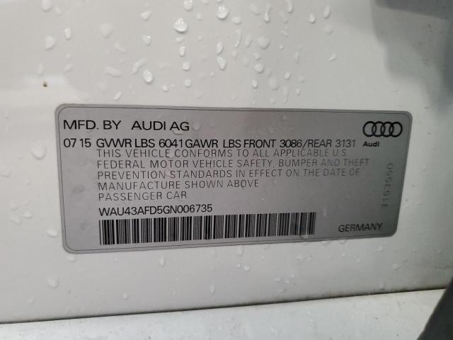 WAU43AFD5GN006735 Audi A8 L Quattro