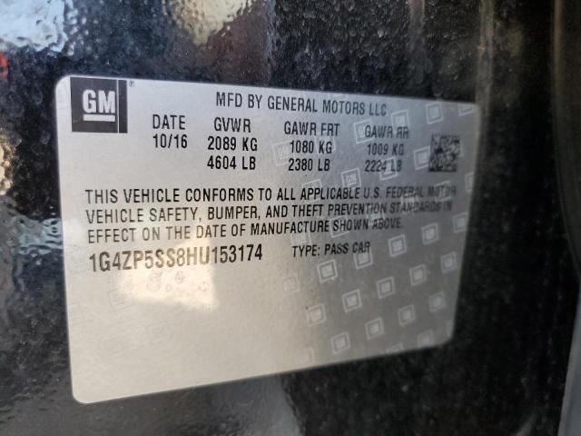 1G4ZP5SS8HU153174 Buick Lacrosse Essence