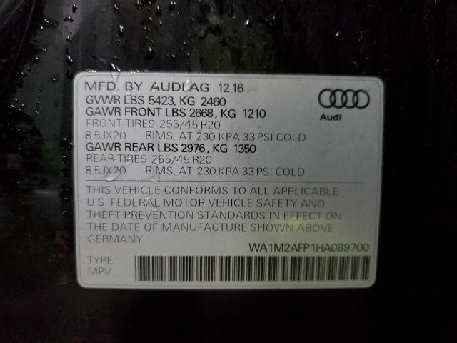 WA1M2AFP1HA089700 Audi Q5 Premium Plus