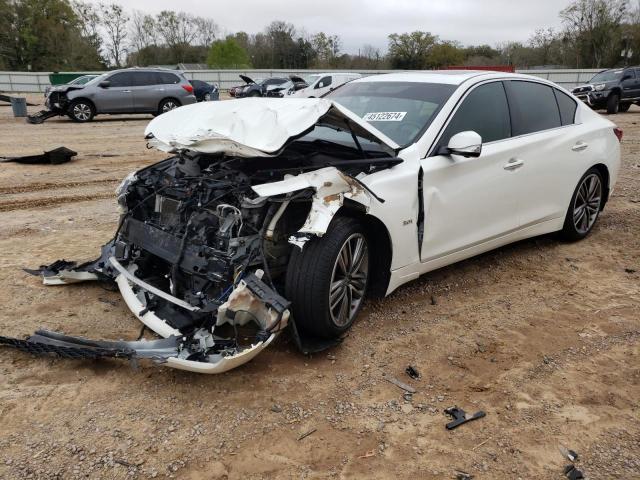 45122674 :رقم المزاد ، JN1EV7AP4JM351096 vin ، 2018 Infiniti Q50 Luxe مزاد بيع