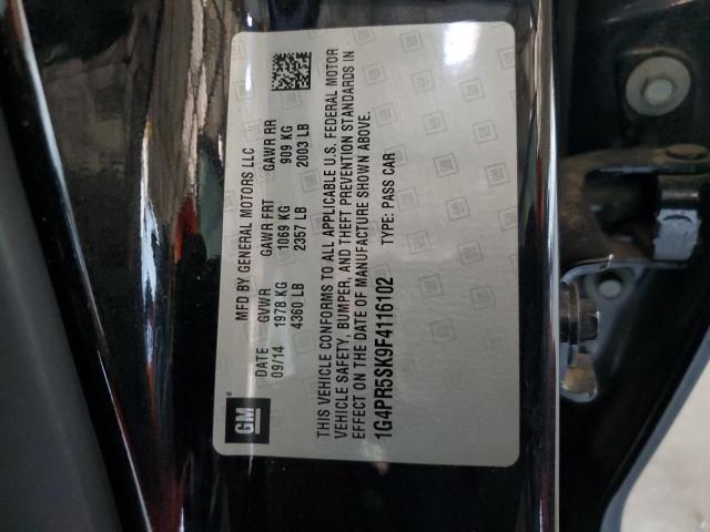 1G4PR5SK9F4116102 Buick Verano Convenience