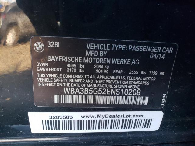 WBA3B5G52ENS10208 BMW 328 Xi Sulev