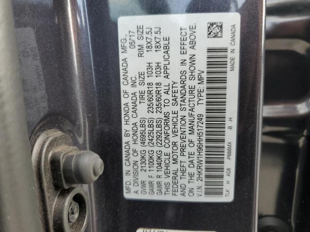 2HKRW1H96HH517249 Honda Cr-v Touring