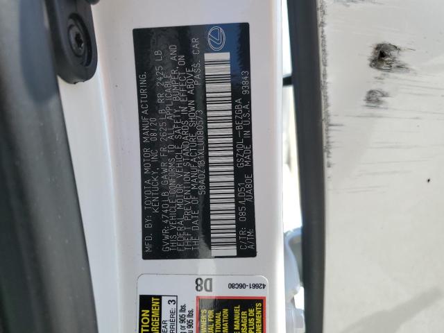 58ADZ1B1XLU080573 Lexus ES 350