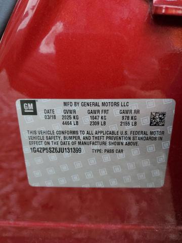 1G4ZP5SZ6JU131399 Buick Lacrosse Essence