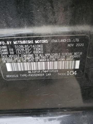 ML32FUFJ7MHF02029 Mitsubishi Mirage G4 Es