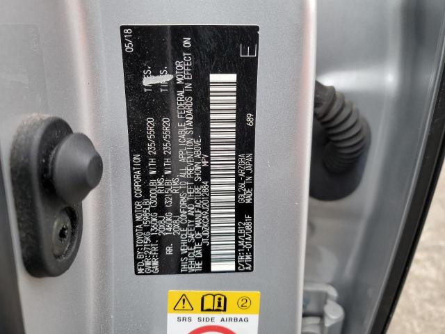 JTJDZKCA9J2012884 Lexus Rx 350 L
