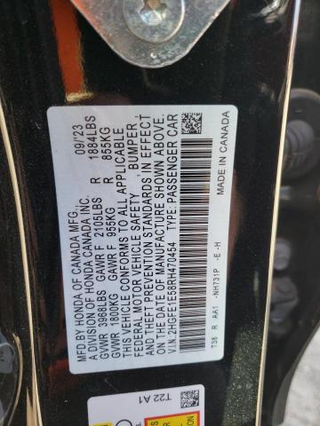 2HGFE1E58RH470454 Honda CIVIC SI