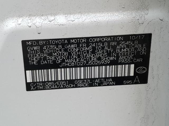 JTHC81D27J5025939 Lexus IS 300