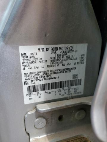 1FT7W2BT6EEB49619 Ford F250 Super Duty