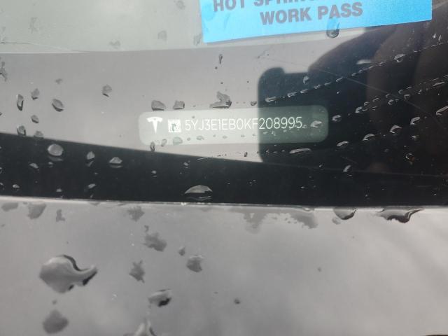 5YJ3E1EB0KF208995 Tesla MODEL 3