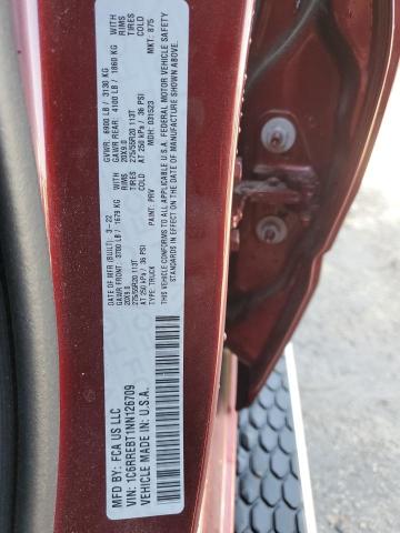 1C6RREBT1NN126709 RAM 1500 Big Horn/lone Star