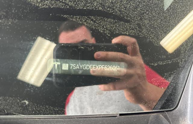 7SAYGDEEXPF626051 Tesla Model Y