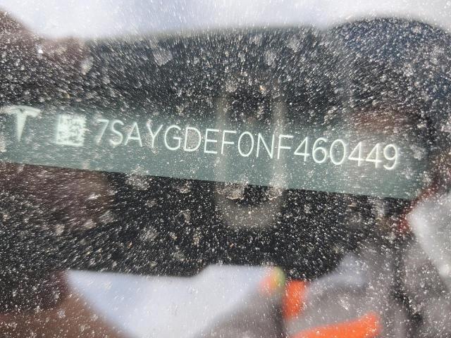 7SAYGDEF0NF460449 Tesla Model Y