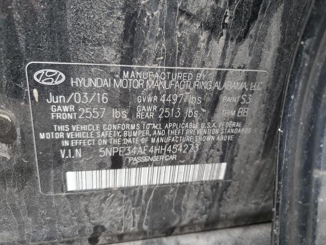 5NPE34AF4HH454273 Hyundai Sonata Sport