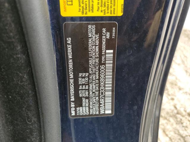 WBA4R7C33HK896006 BMW 430I