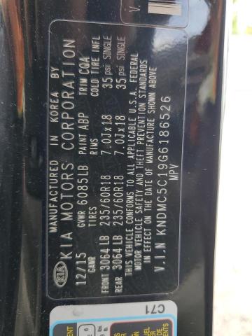 KNDMC5C19G6186526 KIA SEDONA EX
