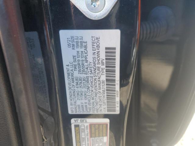 5J8TC1H74ML015280 Acura Rdx Advance