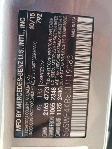 55SWF4KB8GU119083 Mercedes-Benz C 300 4matic