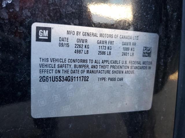 2G61U5S34G9111702 Cadillac XTS