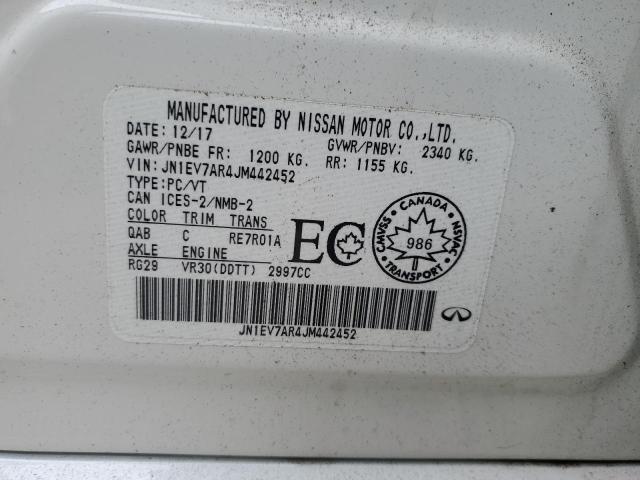 JN1EV7AR4JM442452 Infiniti Q50 LUXE