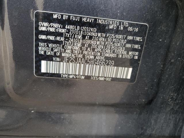 JF2SJAAC5HG466239 Subaru Forester 2.5i