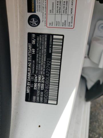 WDDZF8DB0LA727921 Mercedes-Benz E 350