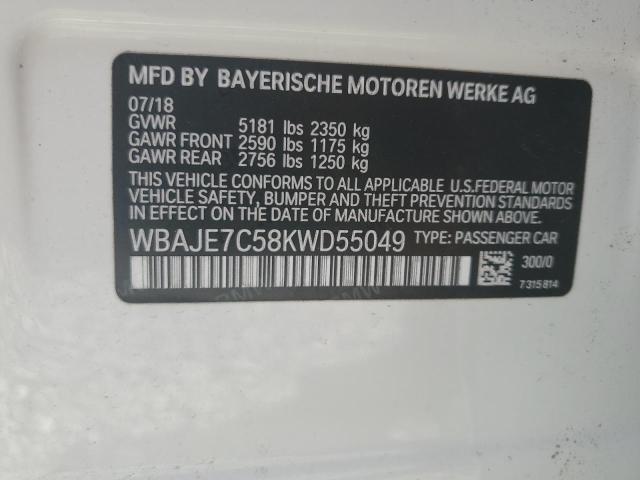 WBAJE7C58KWD55049 BMW 540 XI