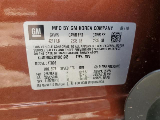 KL4MMBS23MB061265 Buick Encore Gx Preferred
