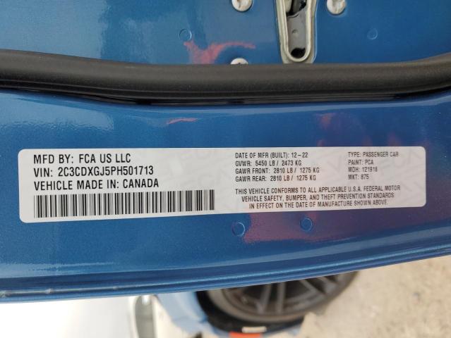 2C3CDXGJ5PH501713 Dodge Charger Scat Pack