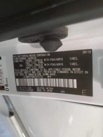 JTJBM7FXXK5215723 Lexus GX 460