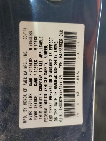 1HGCR2F55EA172724 Honda Accord Sport