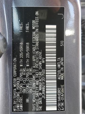 JTJYARBZ1F2017500 Lexus NX 200T