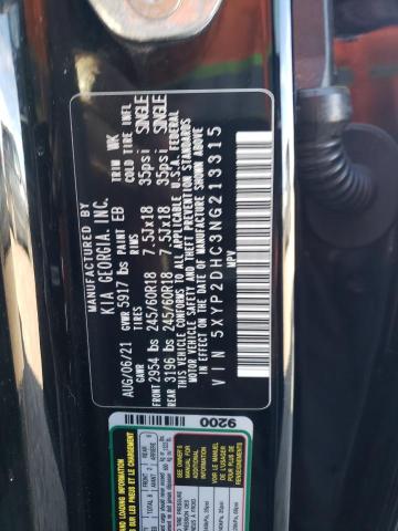 5XYP2DHC3NG213315 KIA Telluride Lx