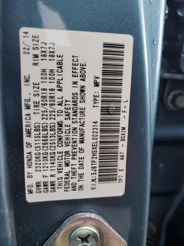 5J6TF2H5XEL002314 Honda Crosstour Exl