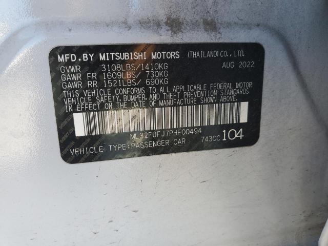 ML32FUFJ7PHF00494 Mitsubishi Mirage G4 Es