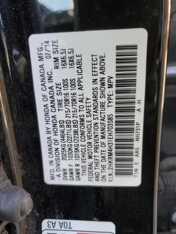 2HKRM4H31EH703585 Honda CR-V LX