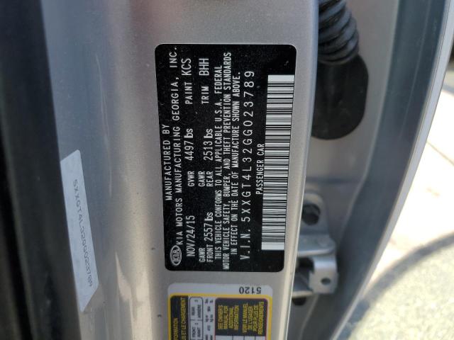 5XXGT4L32GG023789 KIA Optima Lx