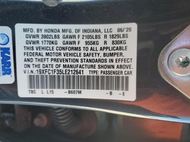 19XFC1F35LE212641 Honda CIVIC EX