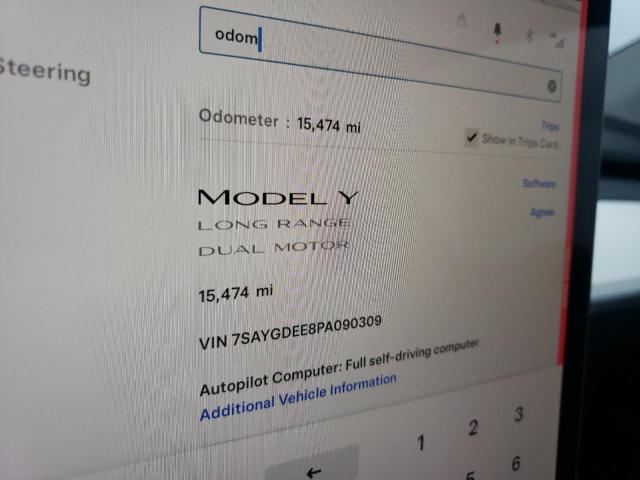 7SAYGDEE8PA090309 Tesla Model Y