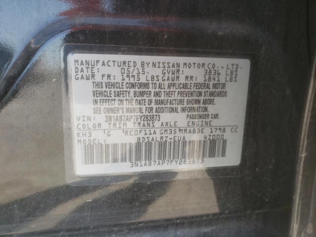 3N1AB7AP7FY283873 Nissan SENTRA S