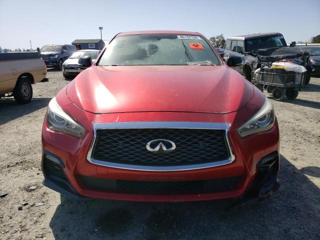 JN1FV7AP0JM461499 Infiniti Q50 Red Sport 400